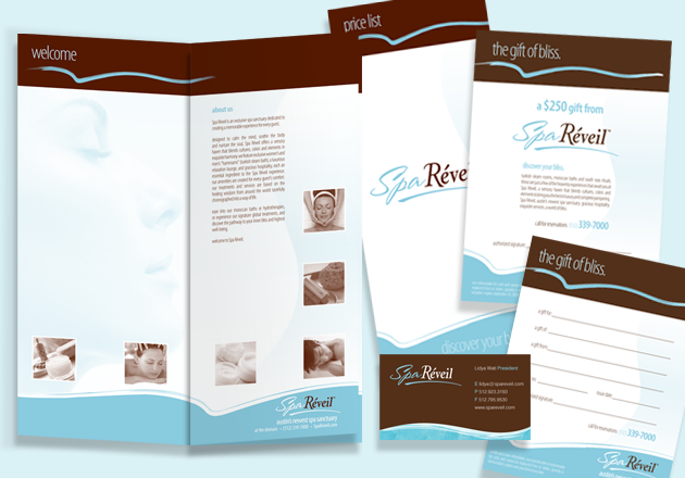 spa marketing collateral