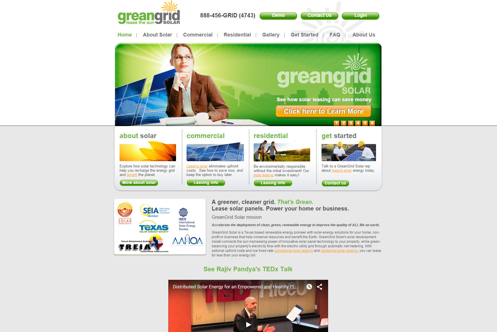 GreanGrid Homepage