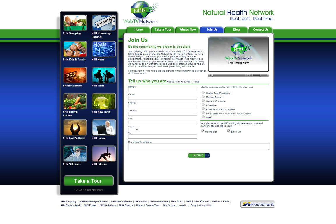 Natural Health Network Join