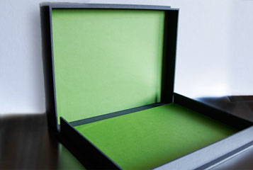 Custom Presentation - Gray and Green Box