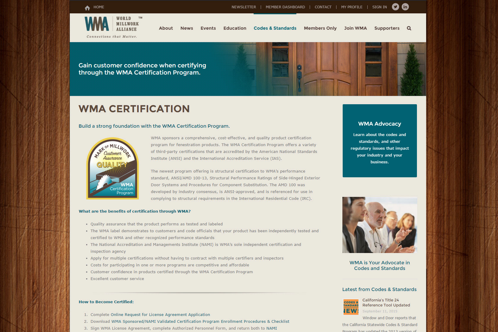 WMA-Certification-Program