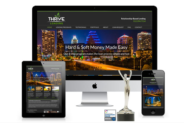 Thrive Lending Responsive Website