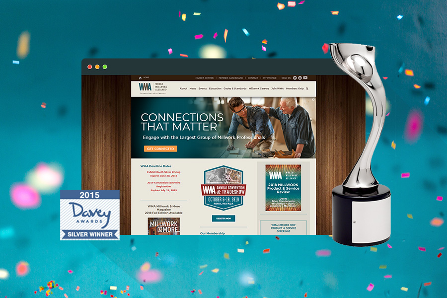 TruBrand Wins a Silver Award for an Association's Website Design