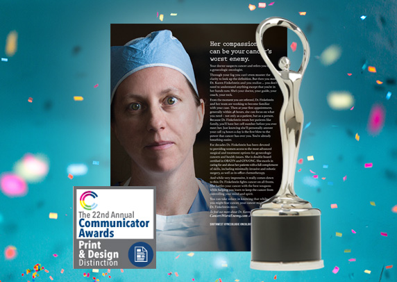 TruBrand Wins Award for Medical Print Ad