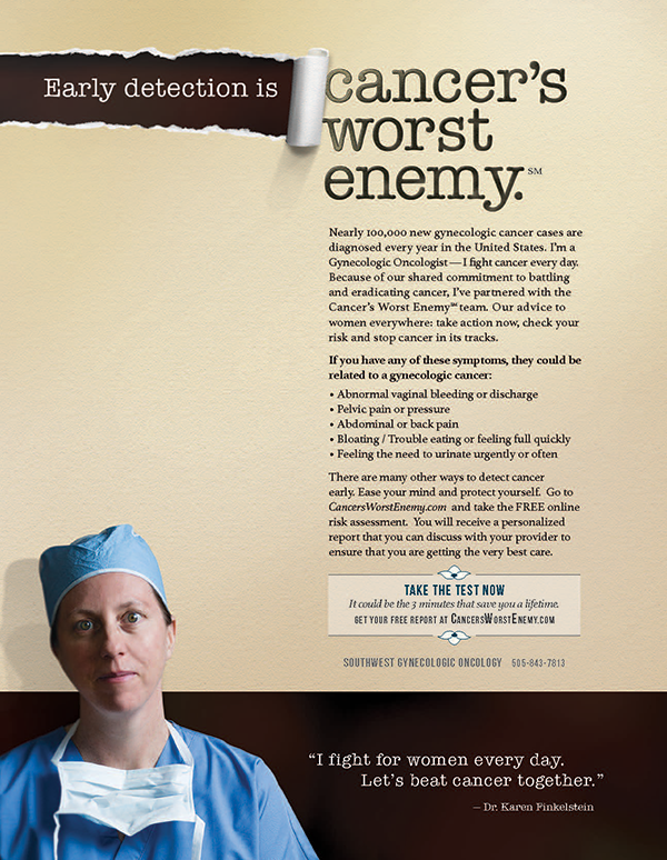TruBrand Portfolio-Southwest Women's Oncology-Ad