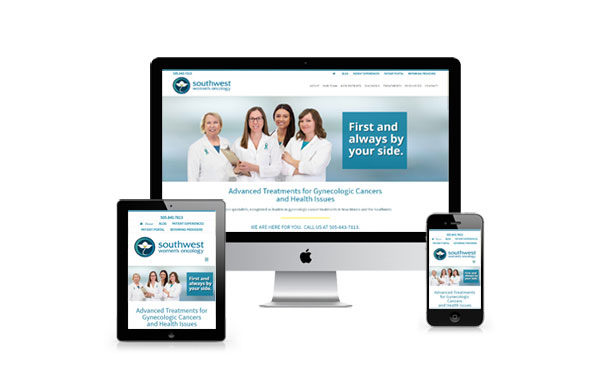 TruBrand Marketing-portfolio-Southwest Women's Oncology Website