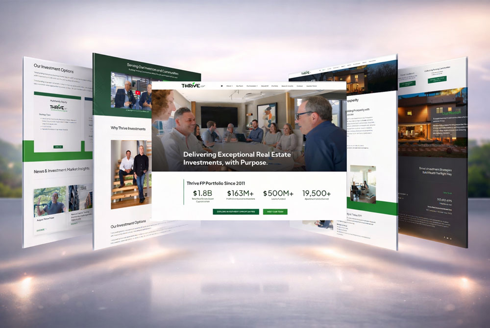 Thrive FP website redesign