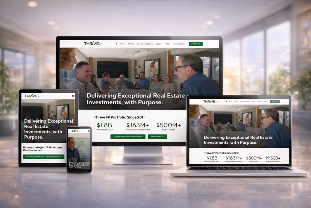 Thrive FP website redesign