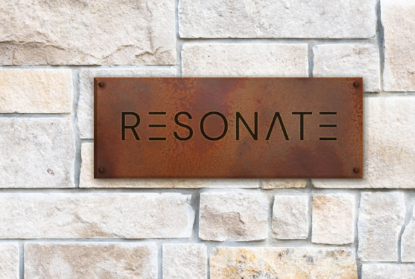 Featured Artist RESONATE Sign