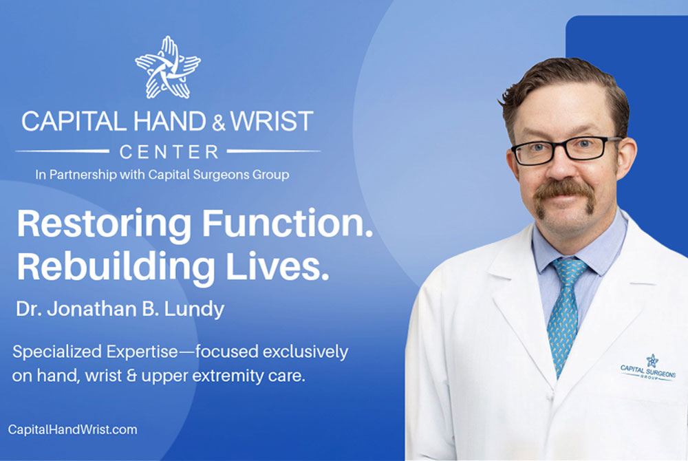 Dr. Jonathan B. Lundy - Capital Hand & Wrist Center