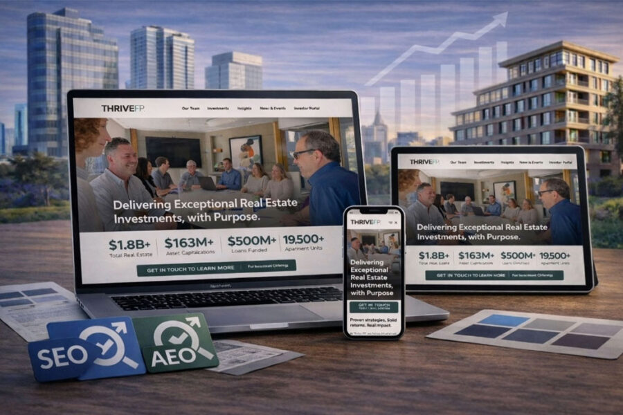 Thrive FP website redesign